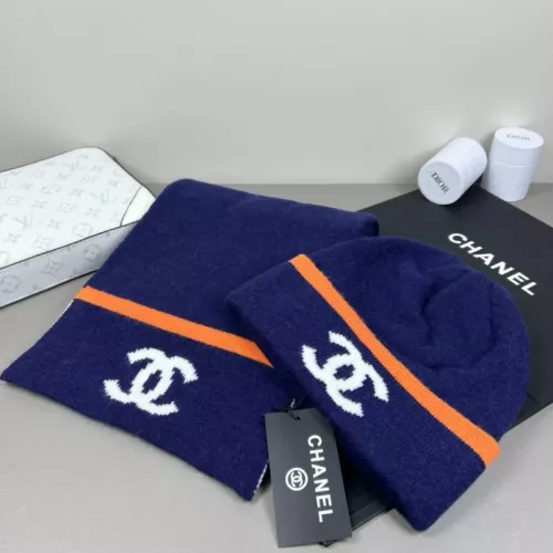 Chanel Hat and Scarf Set #1353997 $48.00 USD, Wholesale Replica Chanel Hat and Scarf and Glove Set