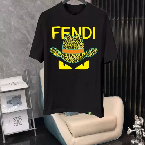 Fendi T-Shirts Short Sleeved For Men #1354000 $40.00 USD, Wholesale Replica Fendi T-Shirts