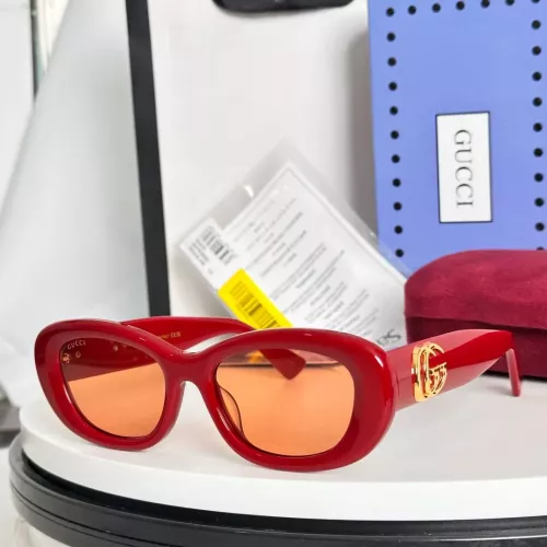 Gucci AAA Quality Sunglasses #1354053 $52.00 USD, Wholesale Replica Gucci AAA Quality Sunglasses