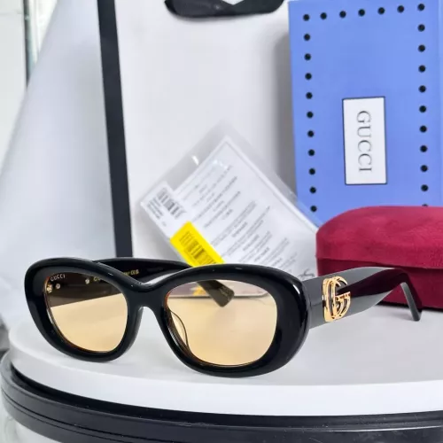 Gucci AAA Quality Sunglasses #1354055 $52.00 USD, Wholesale Replica Gucci AAA Quality Sunglasses