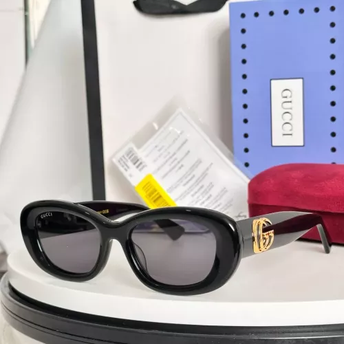 Gucci AAA Quality Sunglasses #1354056 $52.00 USD, Wholesale Replica Gucci AAA Quality Sunglasses