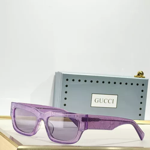 Gucci AAA Quality Sunglasses #1354068 $60.00 USD, Wholesale Replica Gucci AAA Quality Sunglasses