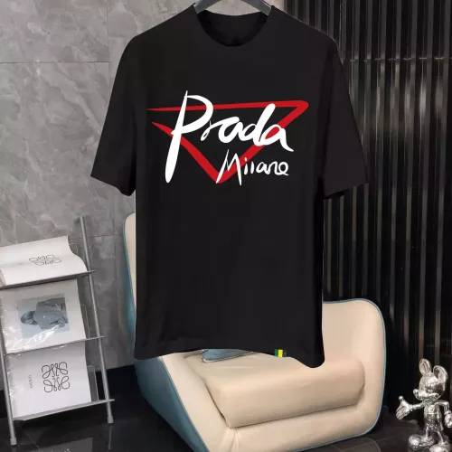 Prada T-Shirts Short Sleeved For Men #1354073 $40.00 USD, Wholesale Replica Prada T-Shirts