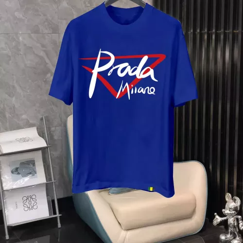 Prada T-Shirts Short Sleeved For Men #1354074 $40.00 USD, Wholesale Replica Prada T-Shirts