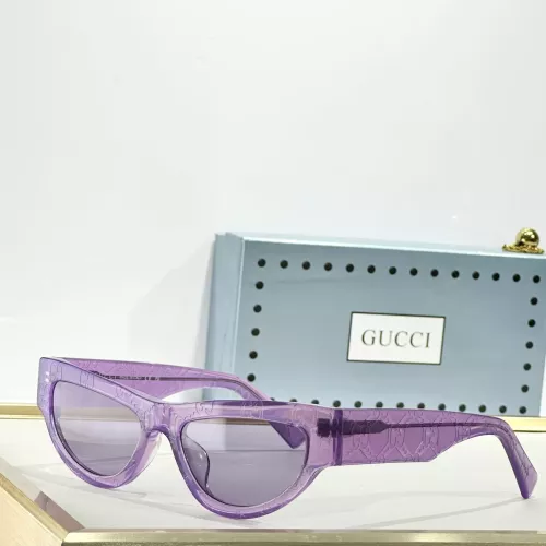 Gucci AAA Quality Sunglasses #1354080 $60.00 USD, Wholesale Replica Gucci AAA Quality Sunglasses