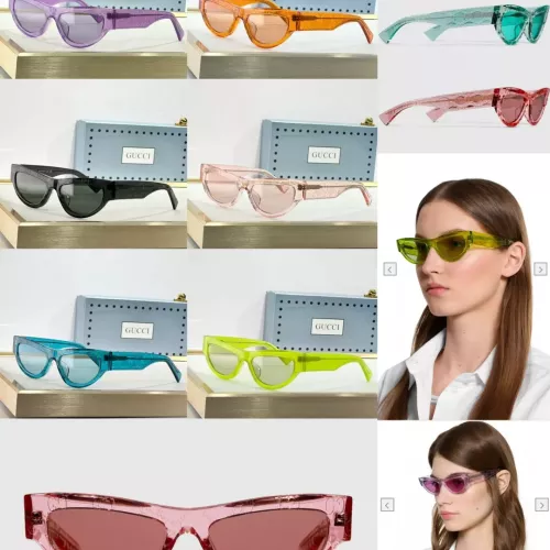 Replica Gucci AAA Quality Sunglasses #1354080 $60.00 USD for Wholesale