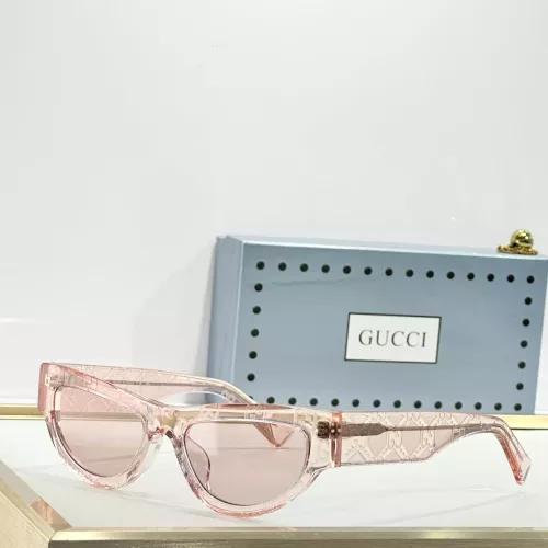 Gucci AAA Quality Sunglasses #1354081 $60.00 USD, Wholesale Replica Gucci AAA Quality Sunglasses