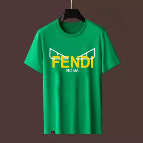 Fendi T-Shirts Short Sleeved For Men #1354098 $40.00 USD, Wholesale Replica Fendi T-Shirts