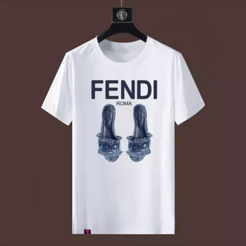 Fendi T-Shirts Short Sleeved For Men #1354111 $40.00 USD, Wholesale Replica Fendi T-Shirts