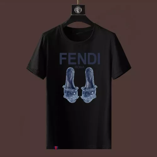 Fendi T-Shirts Short Sleeved For Men #1354112 $40.00 USD, Wholesale Replica Fendi T-Shirts