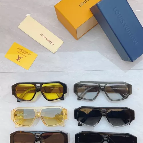 Replica Louis Vuitton AAA Quality Sunglasses #1354145 $60.00 USD for Wholesale