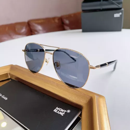 Montblanc AAA Quality Sunglasses #1354151 $60.00 USD, Wholesale Replica Montblanc AAA Quality Sunglasses