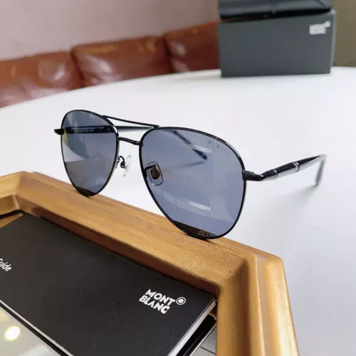 Montblanc AAA Quality Sunglasses #1354154 $60.00 USD, Wholesale Replica Montblanc AAA Quality Sunglasses