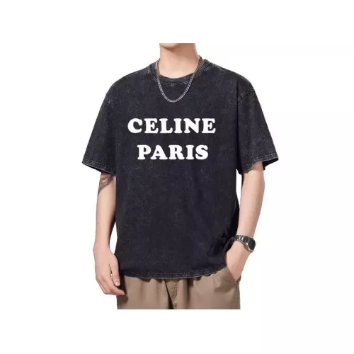 Celine T-Shirts Short Sleeved For Men #1354188 $45.00 USD, Wholesale Replica Celine T-Shirts