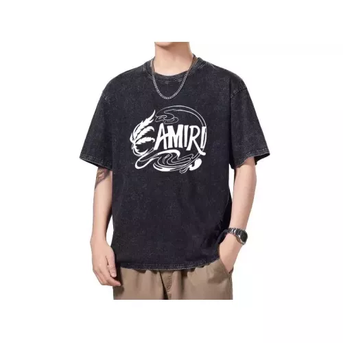 Amiri T-Shirts Short Sleeved For Men #1354192 $45.00 USD, Wholesale Replica Amiri T-Shirts