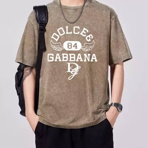 Dolce &amp; Gabbana D&amp;G T-Shirts Short Sleeved For Men #1354197 $45.00 USD, Wholesale Replica Dolce &amp; Gabbana D&amp;G T-Shirts