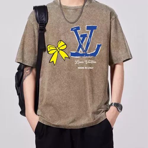 Louis Vuitton LV T-Shirts Short Sleeved For Men #1354209 $45.00 USD, Wholesale Replica Louis Vuitton LV T-Shirts
