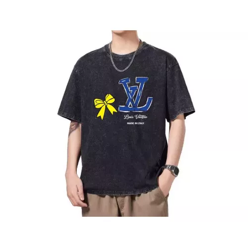 Louis Vuitton LV T-Shirts Short Sleeved For Men #1354212 $45.00 USD, Wholesale Replica Louis Vuitton LV T-Shirts