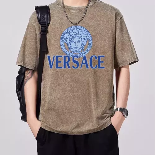 Versace T-Shirts Short Sleeved For Men #1354217 $45.00 USD, Wholesale Replica Versace T-Shirts