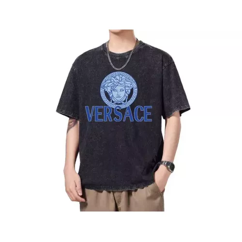 Versace T-Shirts Short Sleeved For Men #1354220 $45.00 USD, Wholesale Replica Versace T-Shirts