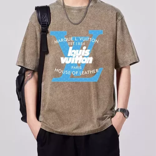 Louis Vuitton LV T-Shirts Short Sleeved For Men #1354225 $45.00 USD, Wholesale Replica Louis Vuitton LV T-Shirts