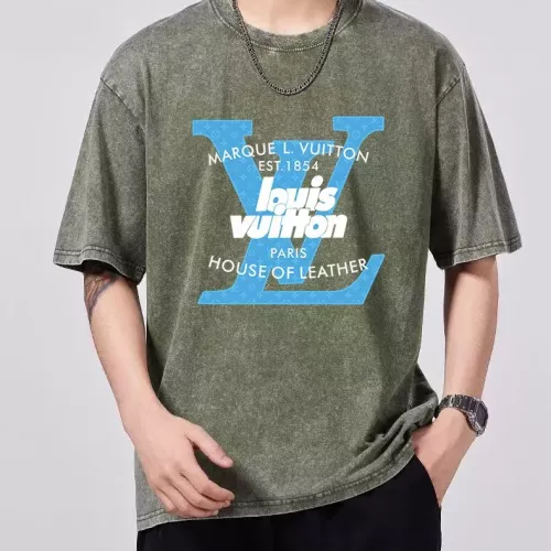 Louis Vuitton LV T-Shirts Short Sleeved For Men #1354226 $45.00 USD, Wholesale Replica Louis Vuitton LV T-Shirts