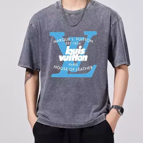 Louis Vuitton LV T-Shirts Short Sleeved For Men #1354227 $45.00 USD, Wholesale Replica Louis Vuitton LV T-Shirts