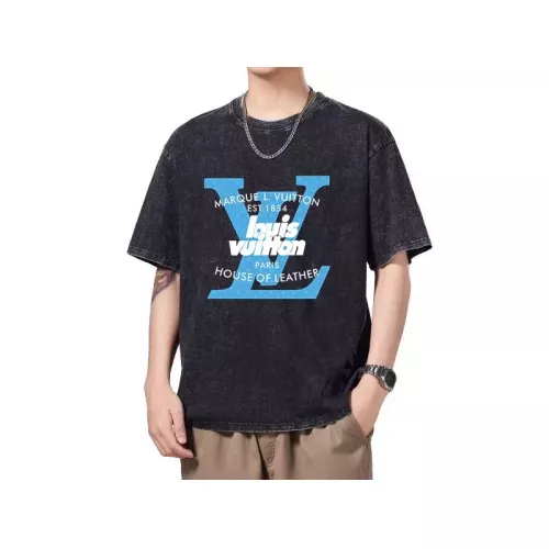 Louis Vuitton LV T-Shirts Short Sleeved For Men #1354229 $45.00 USD, Wholesale Replica Louis Vuitton LV T-Shirts