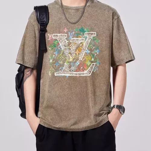 Louis Vuitton LV T-Shirts Short Sleeved For Men #1354231 $45.00 USD, Wholesale Replica Louis Vuitton LV T-Shirts