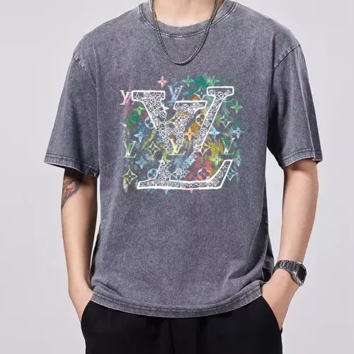Louis Vuitton LV T-Shirts Short Sleeved For Men #1354233 $45.00 USD, Wholesale Replica Louis Vuitton LV T-Shirts