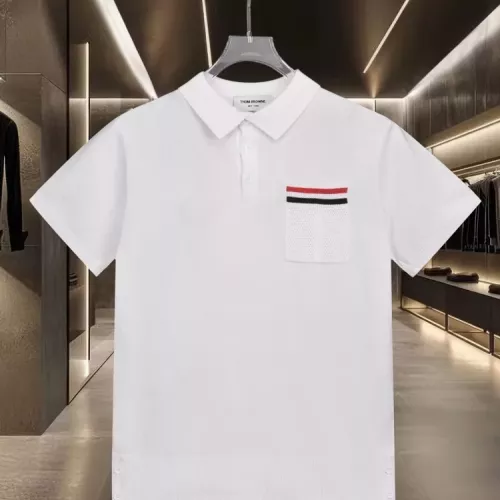 Thom Browne TB T-Shirts Short Sleeved For Men #1354257 $45.00 USD, Wholesale Replica Thom Browne TB T-Shirts