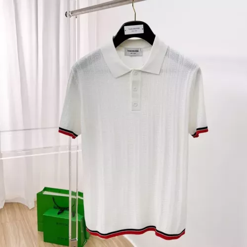 Thom Browne TB T-Shirts Short Sleeved For Men #1354261 $76.00 USD, Wholesale Replica Thom Browne TB T-Shirts