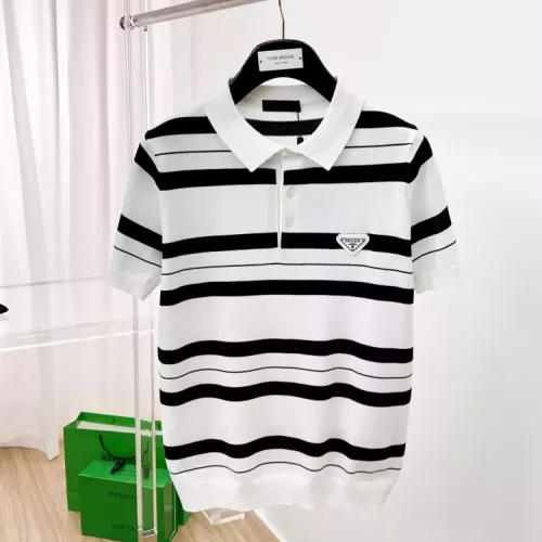 Prada T-Shirts Short Sleeved For Men #1354272 $76.00 USD, Wholesale Replica Prada T-Shirts