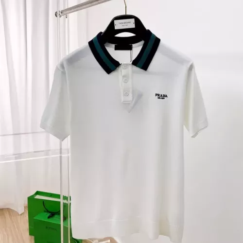 Prada T-Shirts Short Sleeved For Men #1354280 $76.00 USD, Wholesale Replica Prada T-Shirts