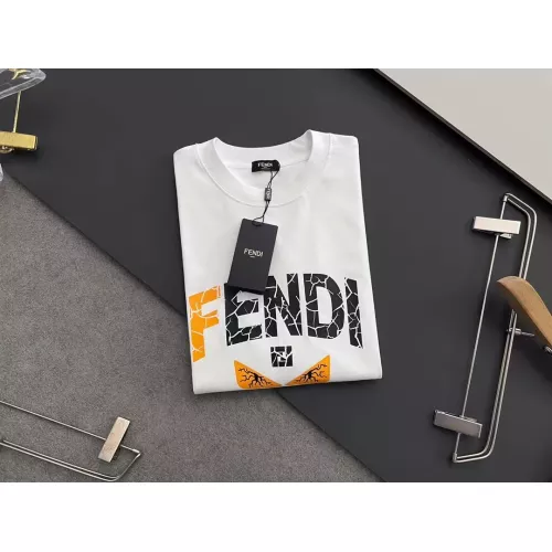 Replica Fendi T-Shirts Short Sleeved For Men #1354301 $40.00 USD for Wholesale