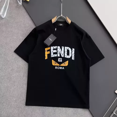 Fendi T-Shirts Short Sleeved For Men #1354302 $40.00 USD, Wholesale Replica Fendi T-Shirts