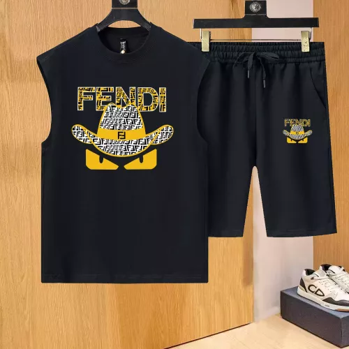 Fendi Tracksuits Sleeveless For Men #1354336 $52.00 USD, Wholesale Replica Fendi Tracksuits