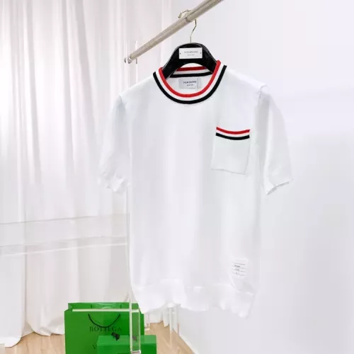 Thom Browne TB T-Shirts Short Sleeved For Unisex #1354359 $68.00 USD, Wholesale Replica Thom Browne TB T-Shirts