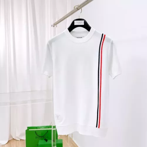 Thom Browne TB T-Shirts Short Sleeved For Unisex #1354362 $68.00 USD, Wholesale Replica Thom Browne TB T-Shirts