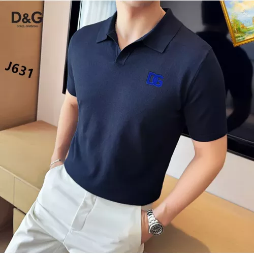 Dolce &amp; Gabbana D&amp;G T-Shirts Short Sleeved For Men #1354375 $42.00 USD, Wholesale Replica Dolce &amp; Gabbana D&amp;G T-Shirts