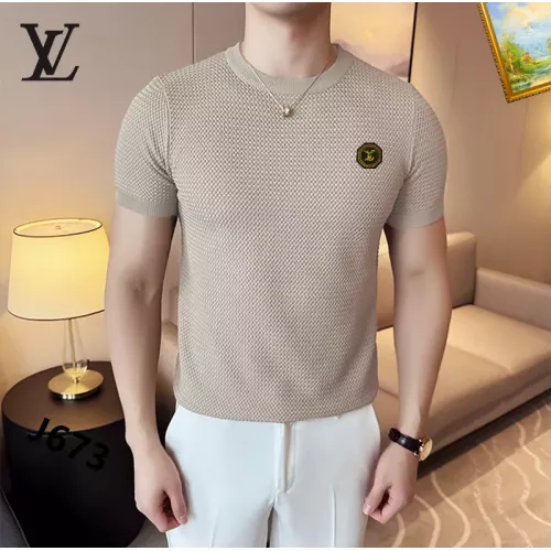 Louis Vuitton LV T-Shirts Short Sleeved For Men #1354386 $42.00 USD, Wholesale Replica Louis Vuitton LV T-Shirts