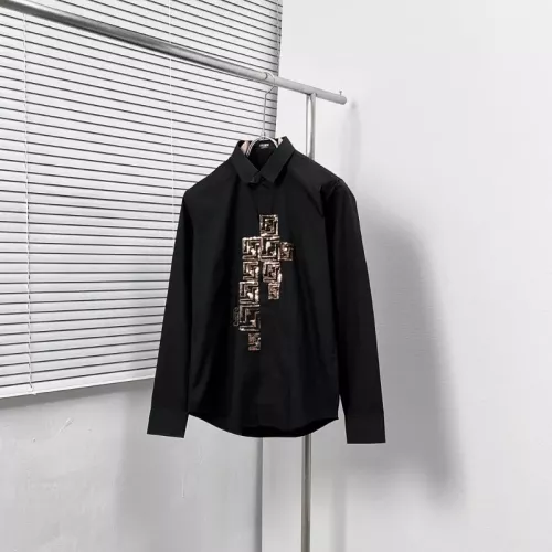 Fendi Shirts Long Sleeved For Men #1354483 $76.00 USD, Wholesale Replica Fendi Shirts