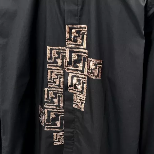 Replica Fendi Shirts Long Sleeved For Men #1354483 $76.00 USD for Wholesale