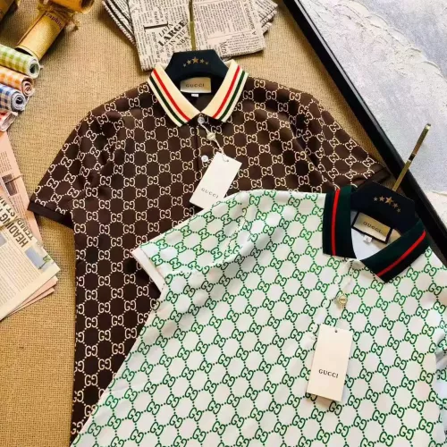 Replica Gucci T-Shirts Short Sleeved For Men #1354499 $34.00 USD for Wholesale