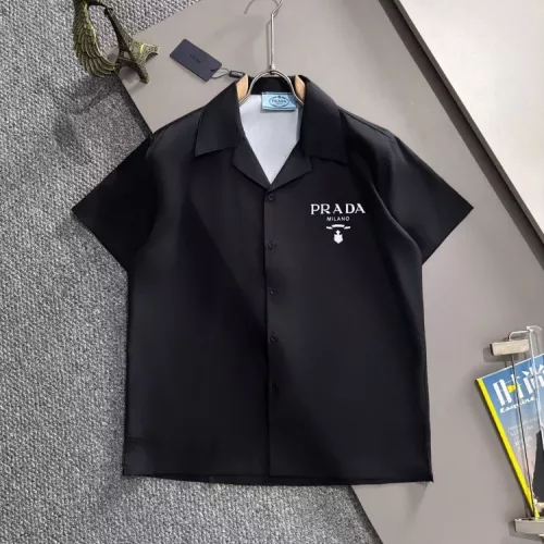 Prada Shirts Short Sleeved For Men #1354512 $60.00 USD, Wholesale Replica Prada Shirts