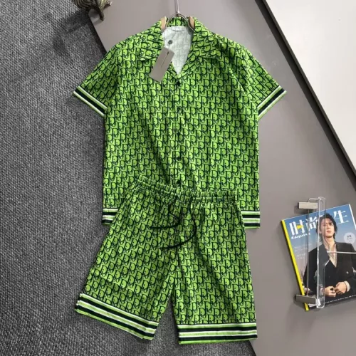 Christian Dior Tracksuits Short Sleeved For Men #1354524 $80.00 USD, Wholesale Replica Christian Dior Tracksuits