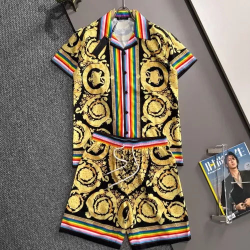 Versace Tracksuits Short Sleeved For Men #1354531 $80.00 USD, Wholesale Replica Versace Tracksuits