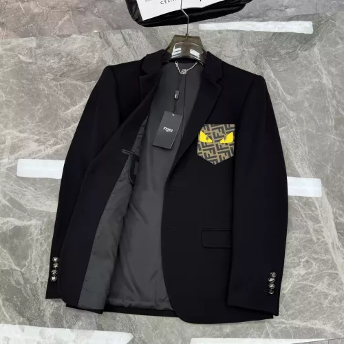 Replica Fendi Jackets Long Sleeved For Men #1354536 $125.00 USD for Wholesale