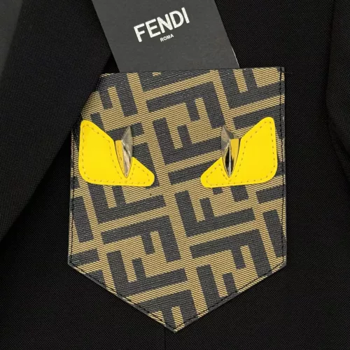 Replica Fendi Jackets Long Sleeved For Men #1354536 $125.00 USD for Wholesale