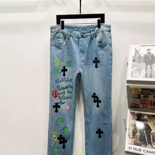 Chrome Hearts Jeans For Unisex #1354590 $56.00 USD, Wholesale Replica Chrome Hearts Jeans